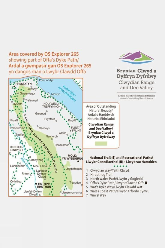 Explorer Map 265 Clwydian Range