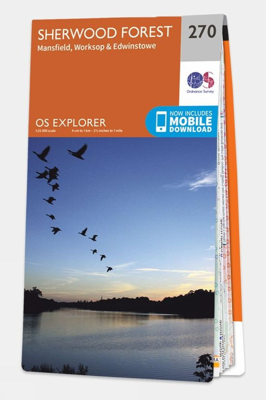 Explorer Map 270 Sherwood Forest