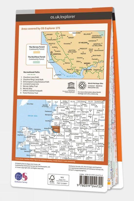 Explorer Map 275 Liverpool