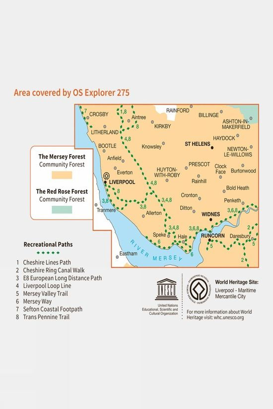 Explorer Map 275 Liverpool