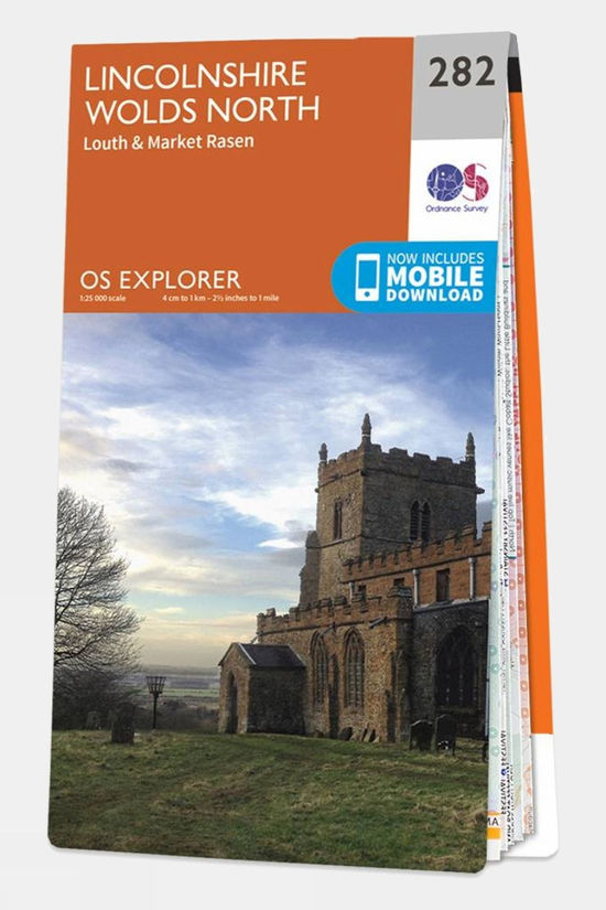 Explorer Map 282 Lincolnshire Wolds North