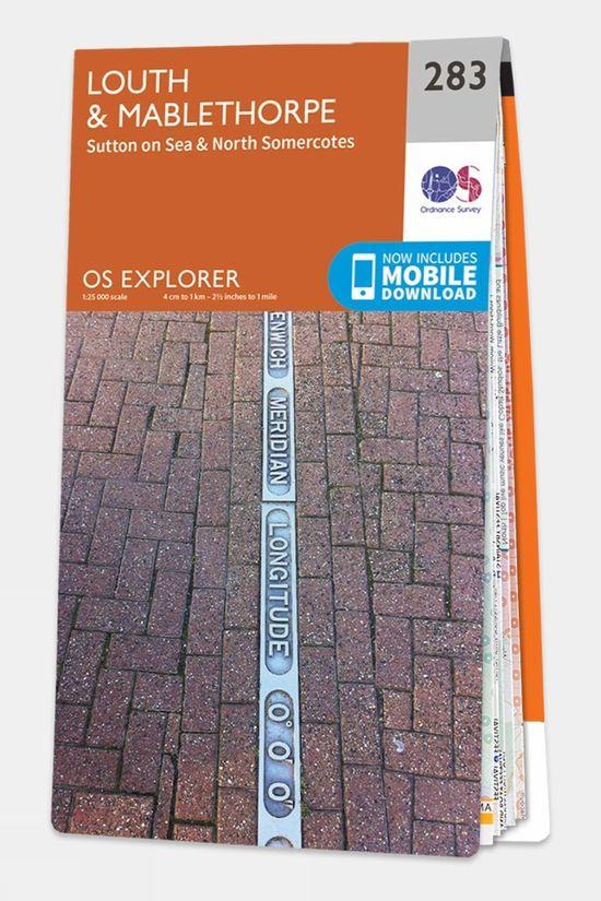 Explorer Map 283 Louth and Mablethorpe