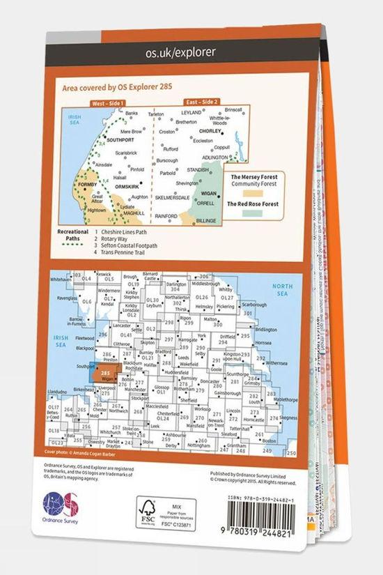 Explorer Map 285 Southport And Chorley