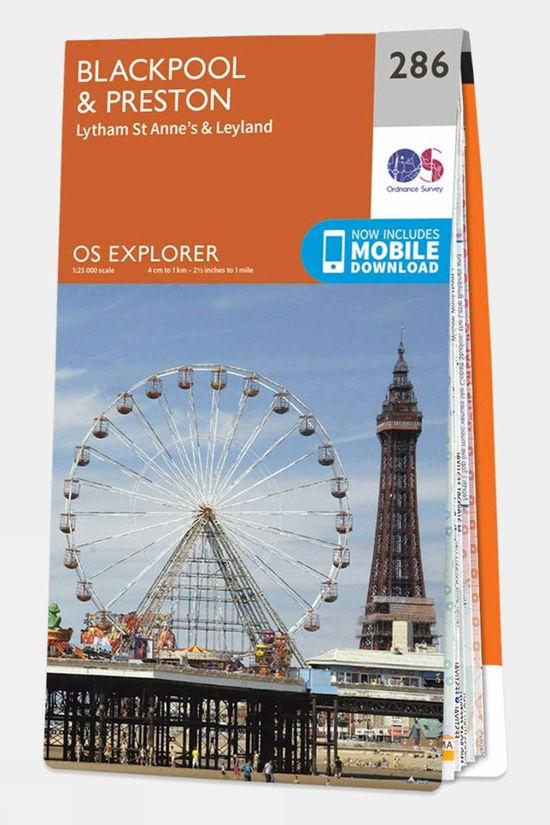 Explorer Map 286 Blackpool and Preston