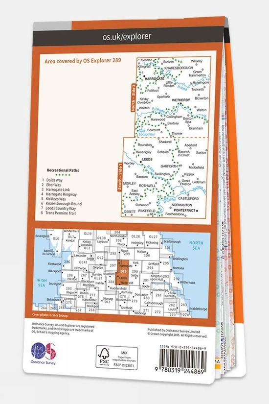 Explorer Map 289 Leeds