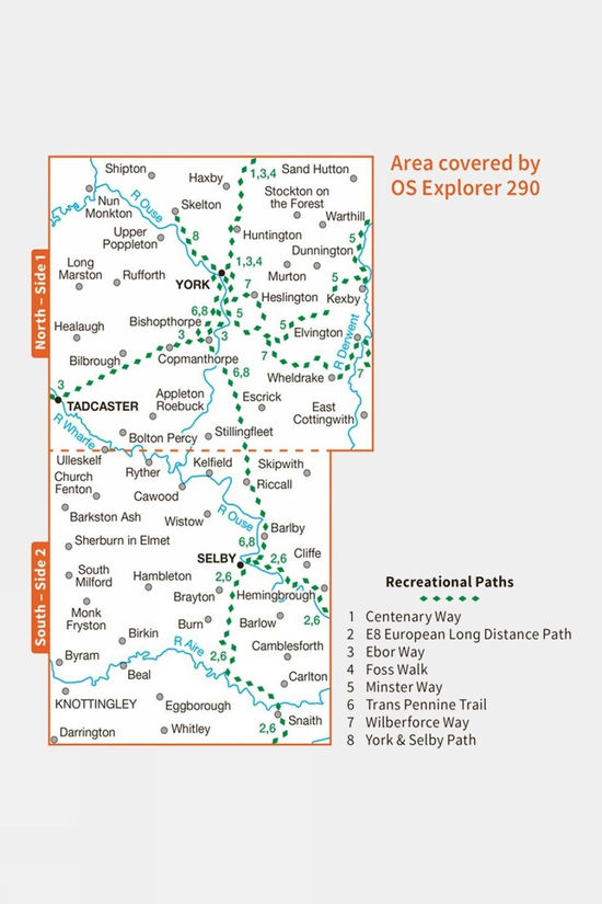 Explorer Map 290 York