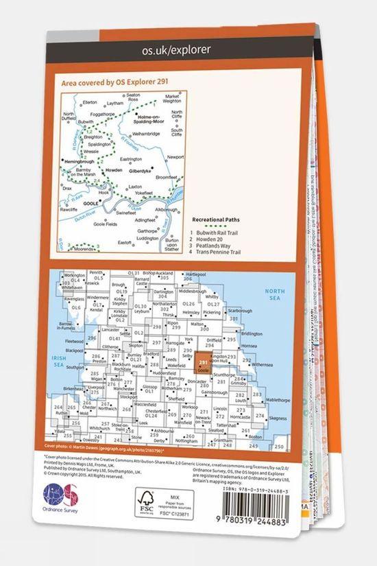 Explorer Map 291 Goole And Gilberdyke