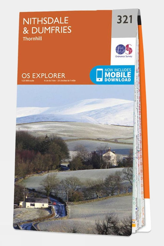 Explorer Map 321 Nithsdale and Dumfries