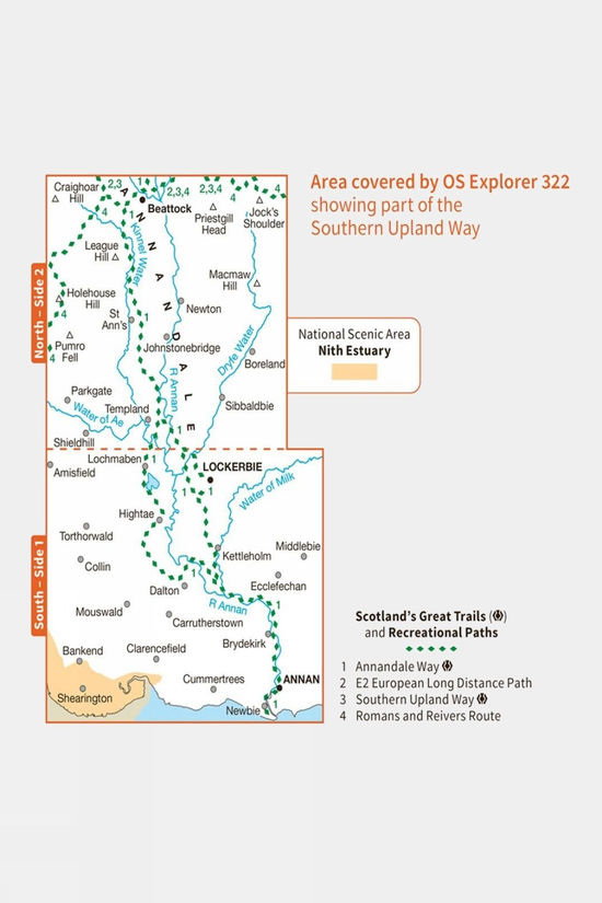 Explorer Map 322 Annandale