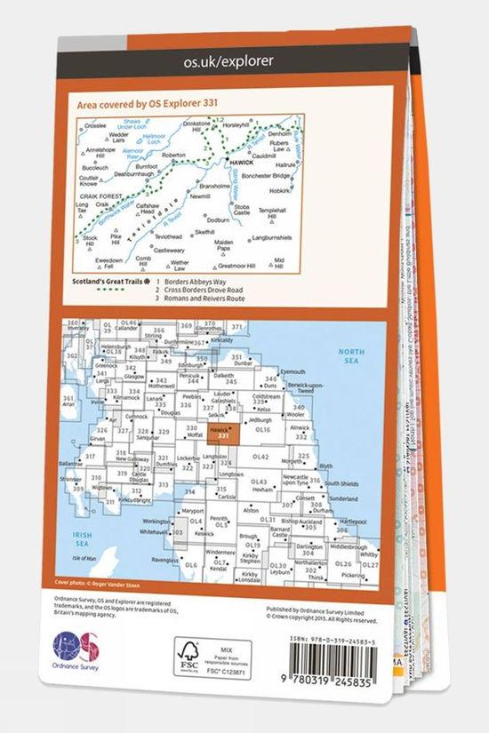 Explorer Map 331 Teviotdale South