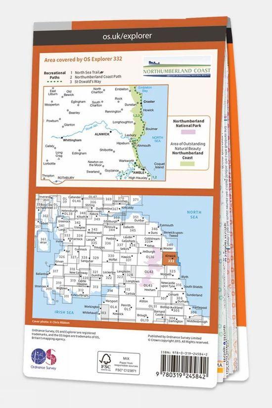 Explorer Map 332 Alnwick And Amble