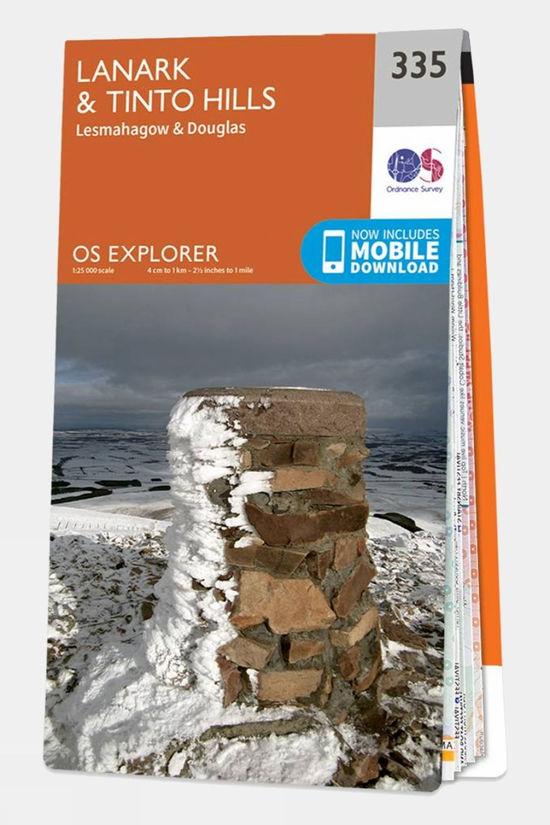 Explorer Map 335 Lanark and Tinto Hills