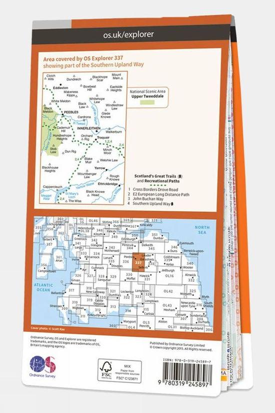 Explorer Map 337 Peebles And Innerleithen