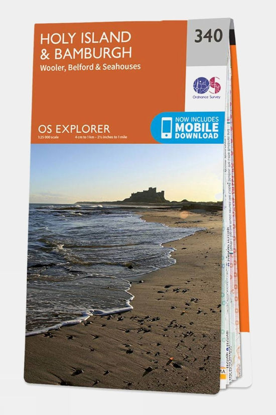 Explorer Map 340 Holy Island and Bamburgh