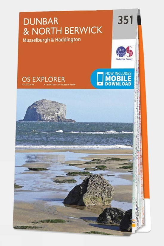 Explorer Map 351 Dunbar and North Berwick