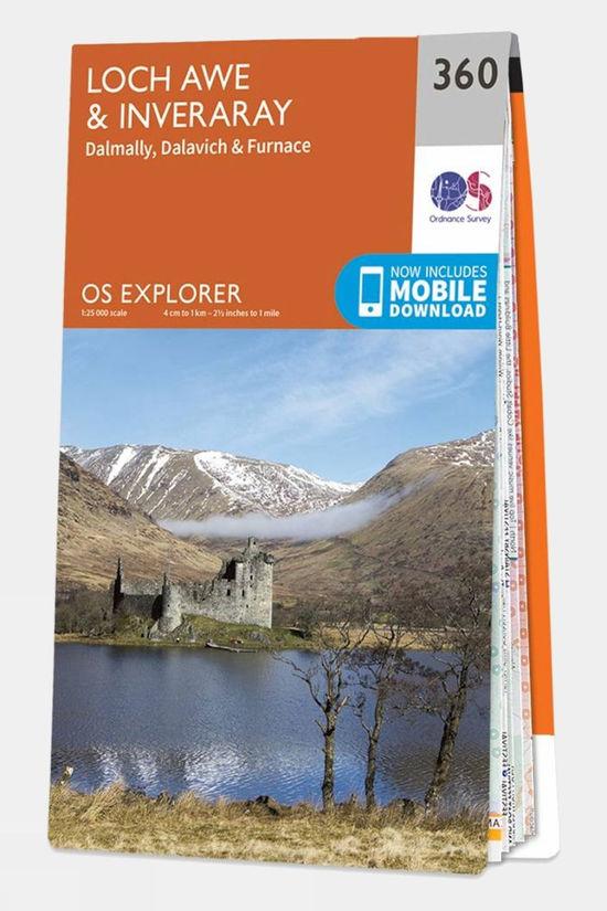 Explorer Map 360 Loch Awe and Inveraray