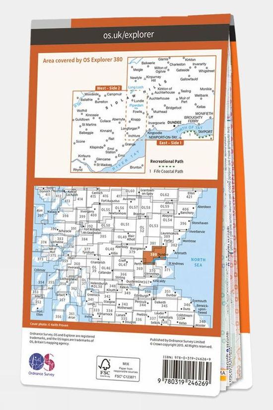 Explorer Map 380 Dundee And Sidlaw Hills