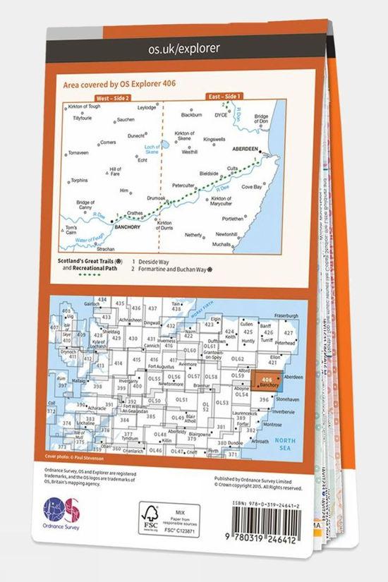 Explorer Map 406 Aberdeen And Banchory