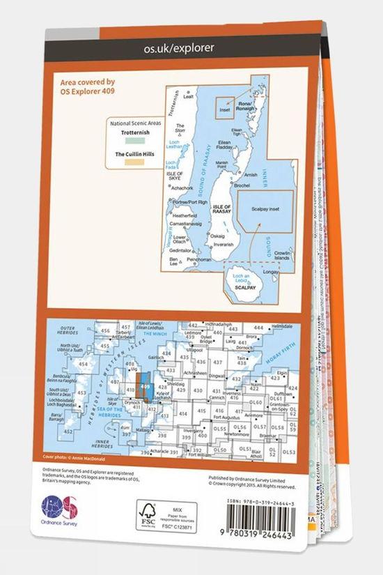Explorer Map 409 Raasay Rona And Scalpay