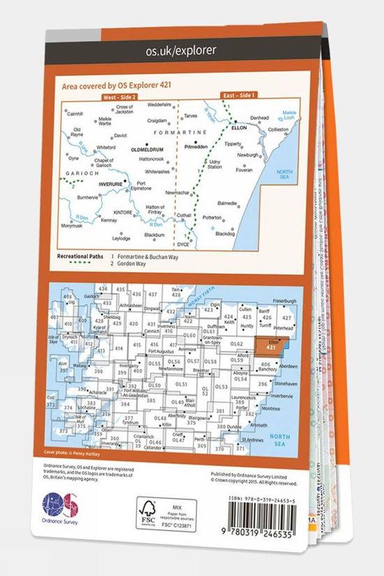 Explorer Map 421 Ellon And Inverurie