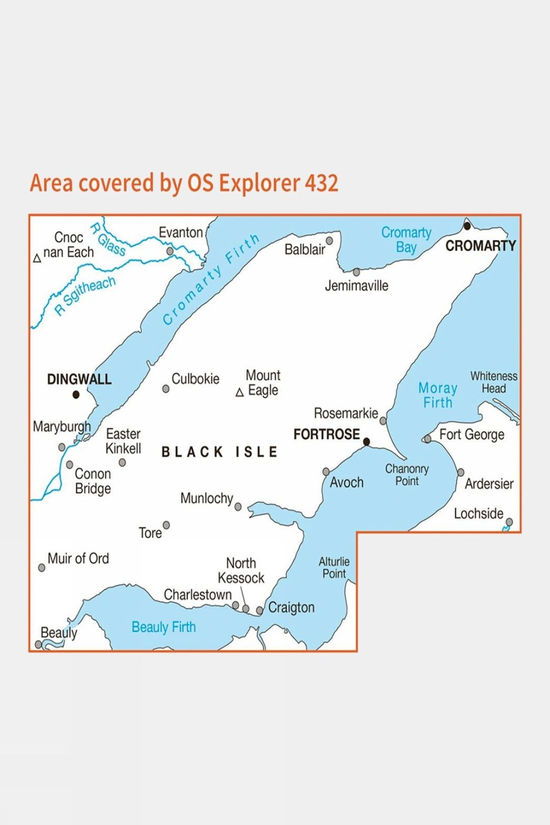 Explorer Map 432 Black Isle