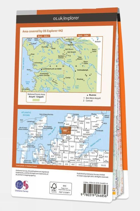 Explorer Map 442 Assynt And Lochinver