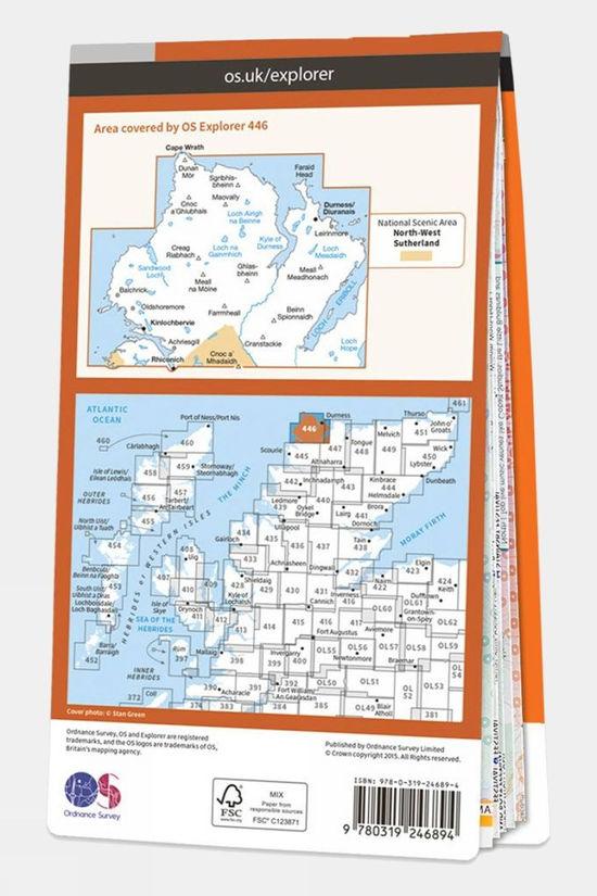 Explorer Map 446 Durness And Cape Wrath