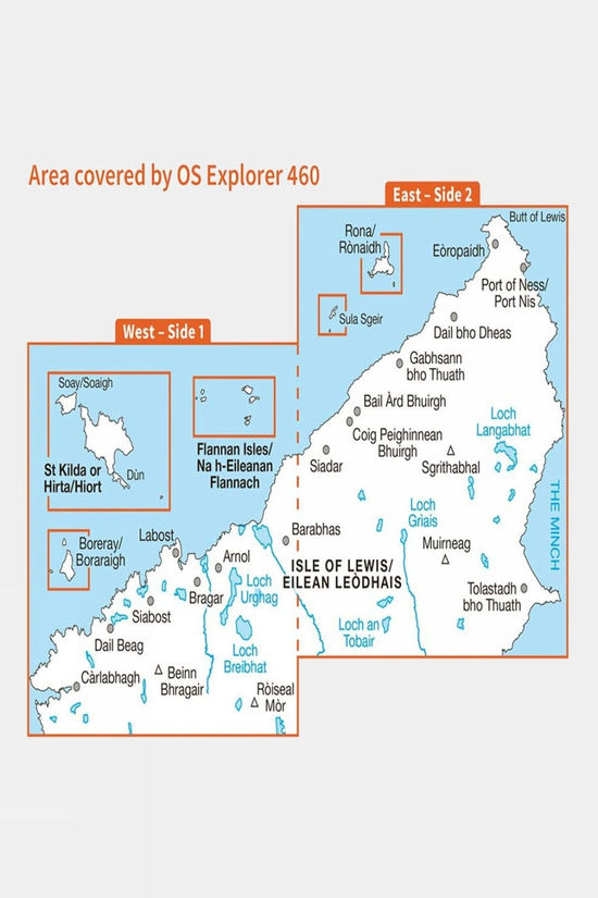 Explorer Map 460 North Lewis