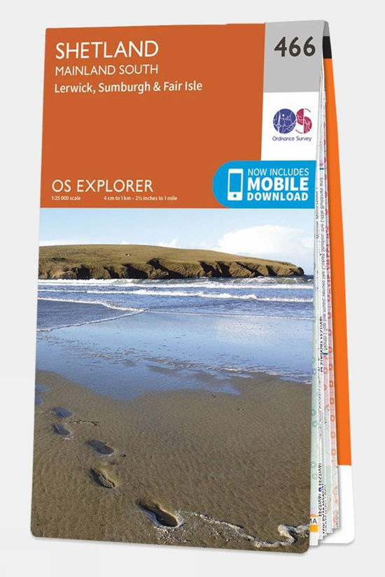 Explorer Map 466 Shetland - Mainland South