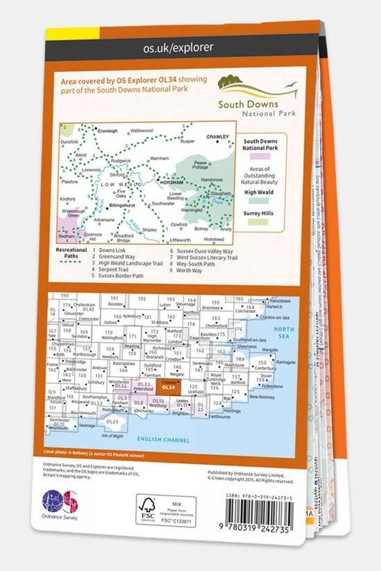 Explorer Map OL34 Crawley And Horsham