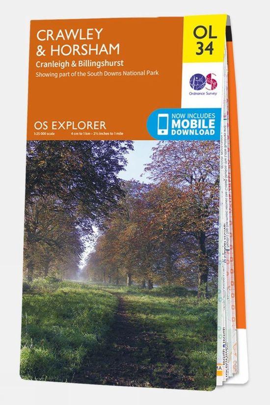 Explorer Map OL34 Crawley and Horsham