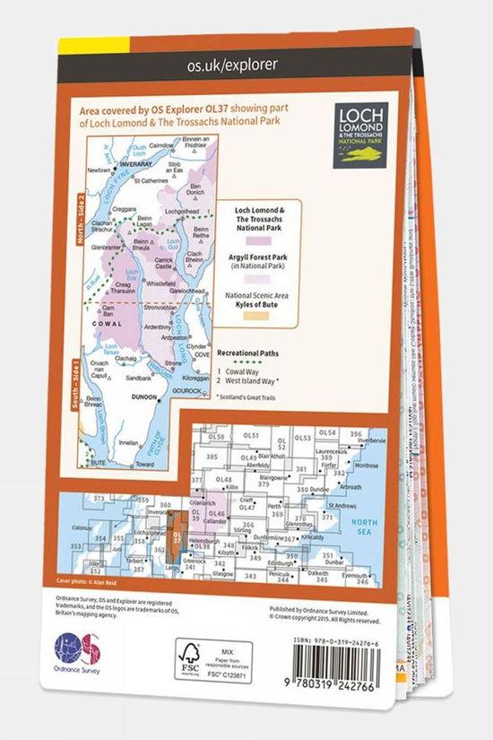 Explorer Map OL37 Cowal East