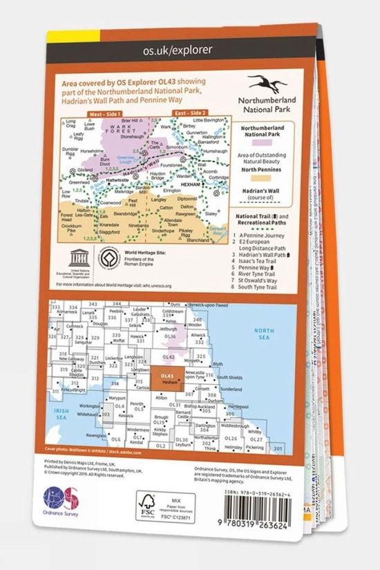 Explorer Map OL43 Hadrian's Wall