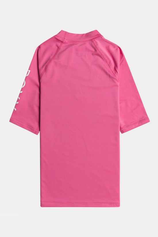 Girls Wholehearted Short Sleeve Rash Vest