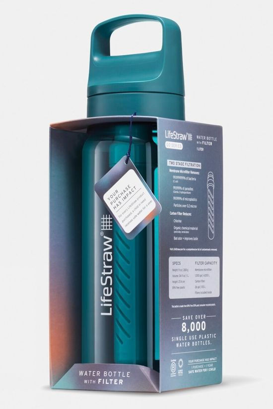 Go Series Water Filter Bottle - 1L