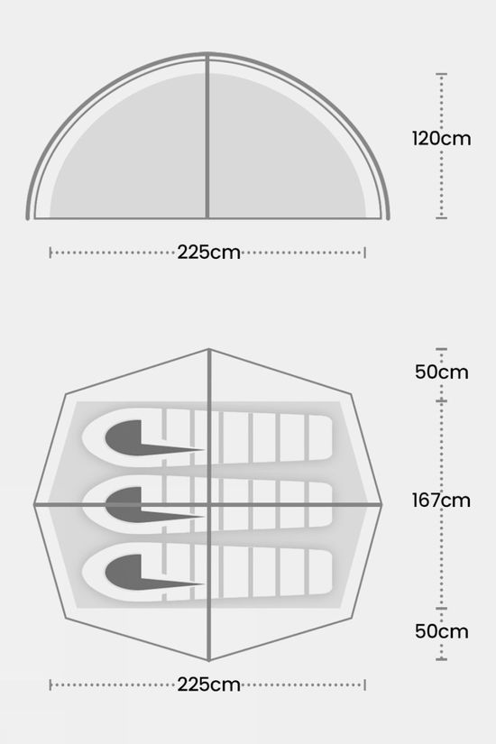 Helm Compact 3 Tent