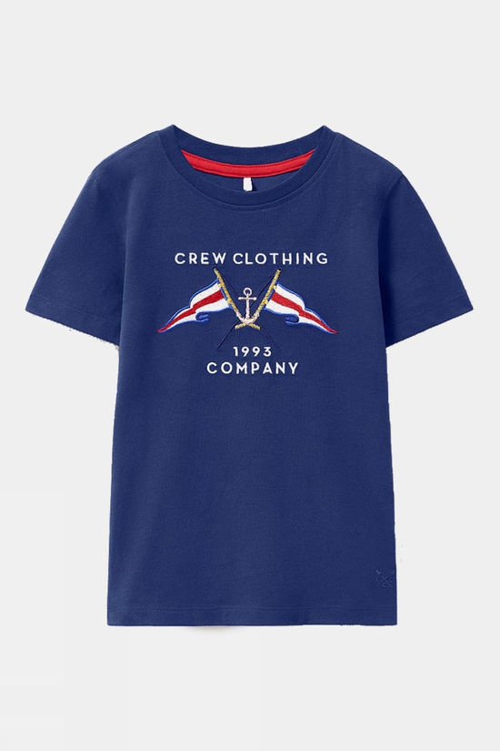 Kids Embroidered Logo T-Shirt