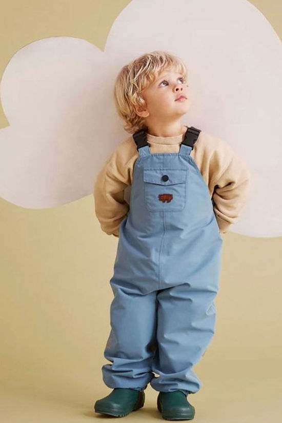 Kids Waterproof Dungarees