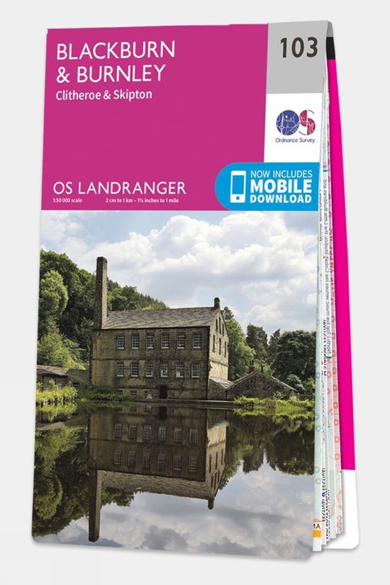 Landranger Map 103 Blackburn and Burnley