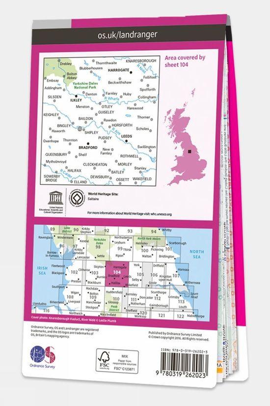 Landranger Map 104 Leeds And Bradford