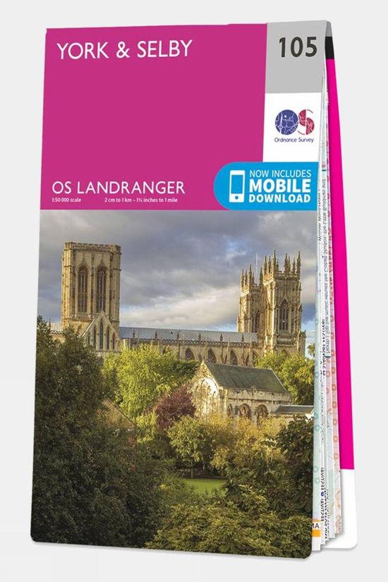 Landranger Map 105 York and Selby