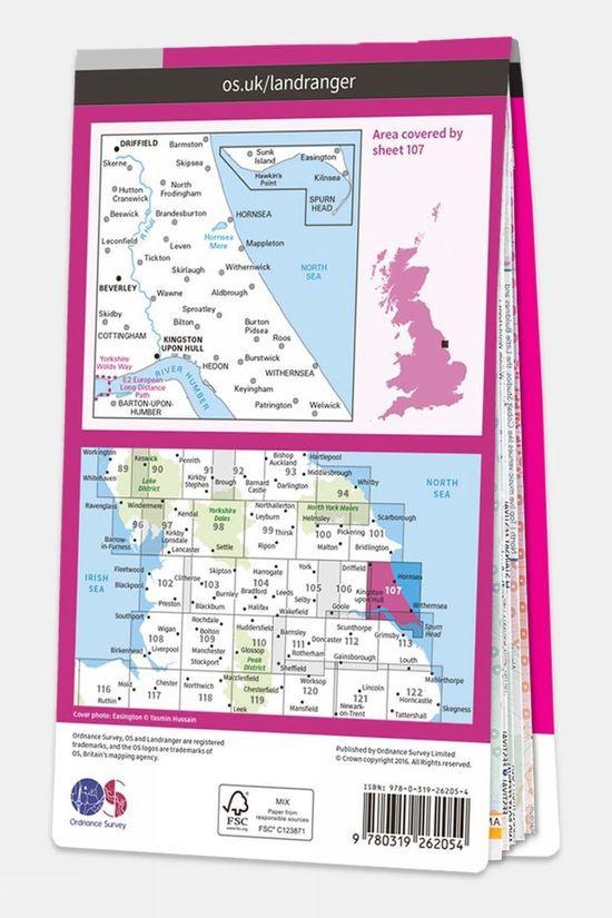 Landranger Map 107 Kingston Upon Hull