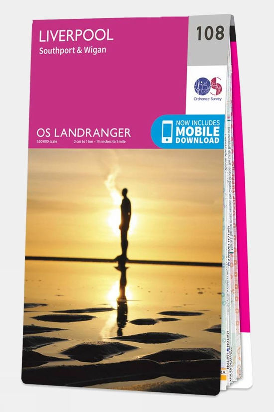 Landranger Map 108 Liverpool