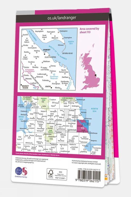 Landranger Map 113 Grimsby