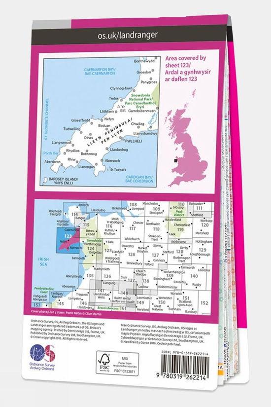 Landranger Map 123 Lleyn Peninsula
