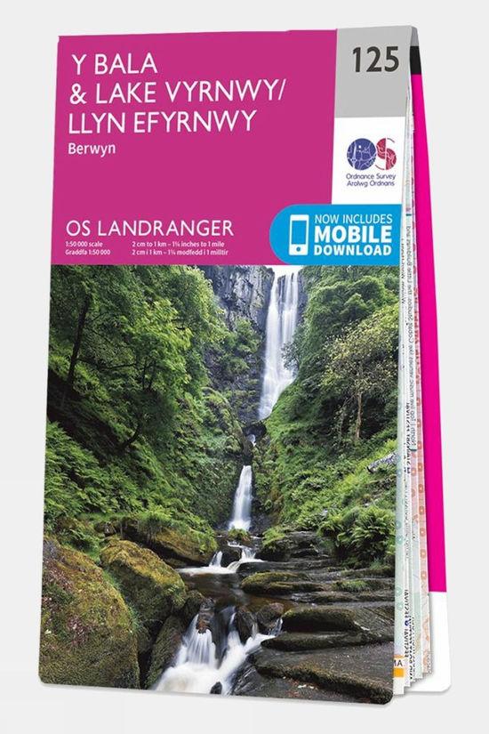Landranger Map 125 Bala and Lake Vyrnwy