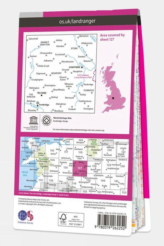 Landranger Map 127 Stafford And Telford