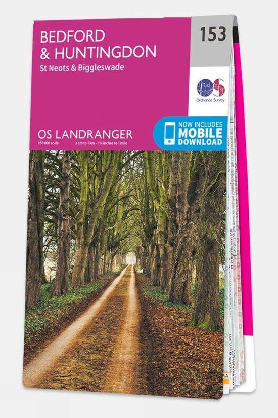 Landranger Map 153 Bedford and Huntingdon