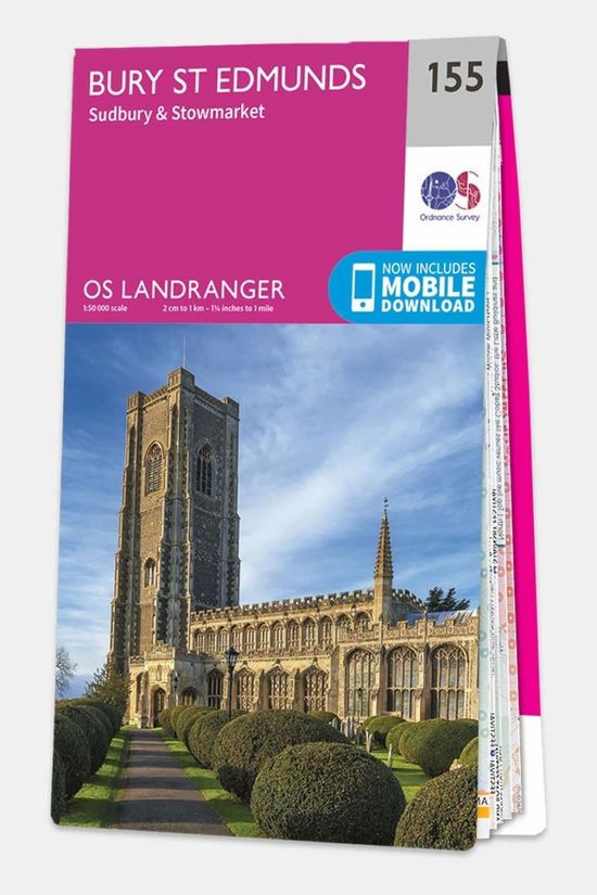 Landranger Map 155 Bury St Edmunds