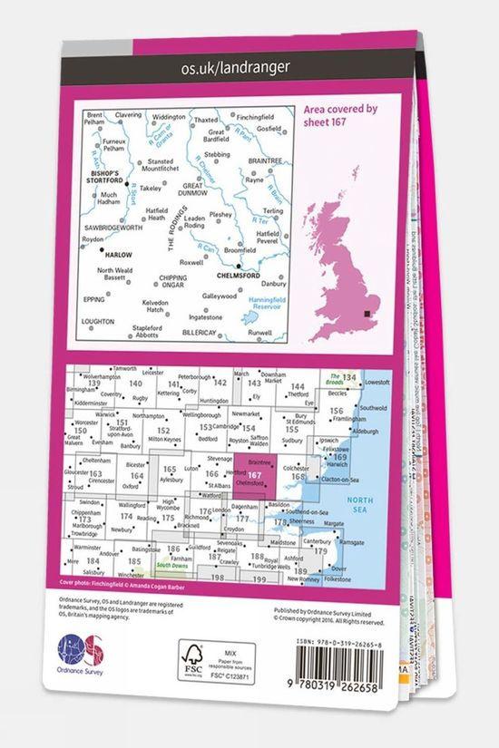 Landranger Map 167 Chelmsford